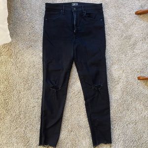 Abercrombie & Fitch ultra high rise super skinny jeans